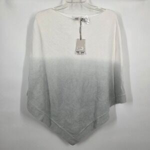 NEW Barefoot Dreams CozyChic Ultra Lite Ocean Breeze Poncho Ombre Waterfall